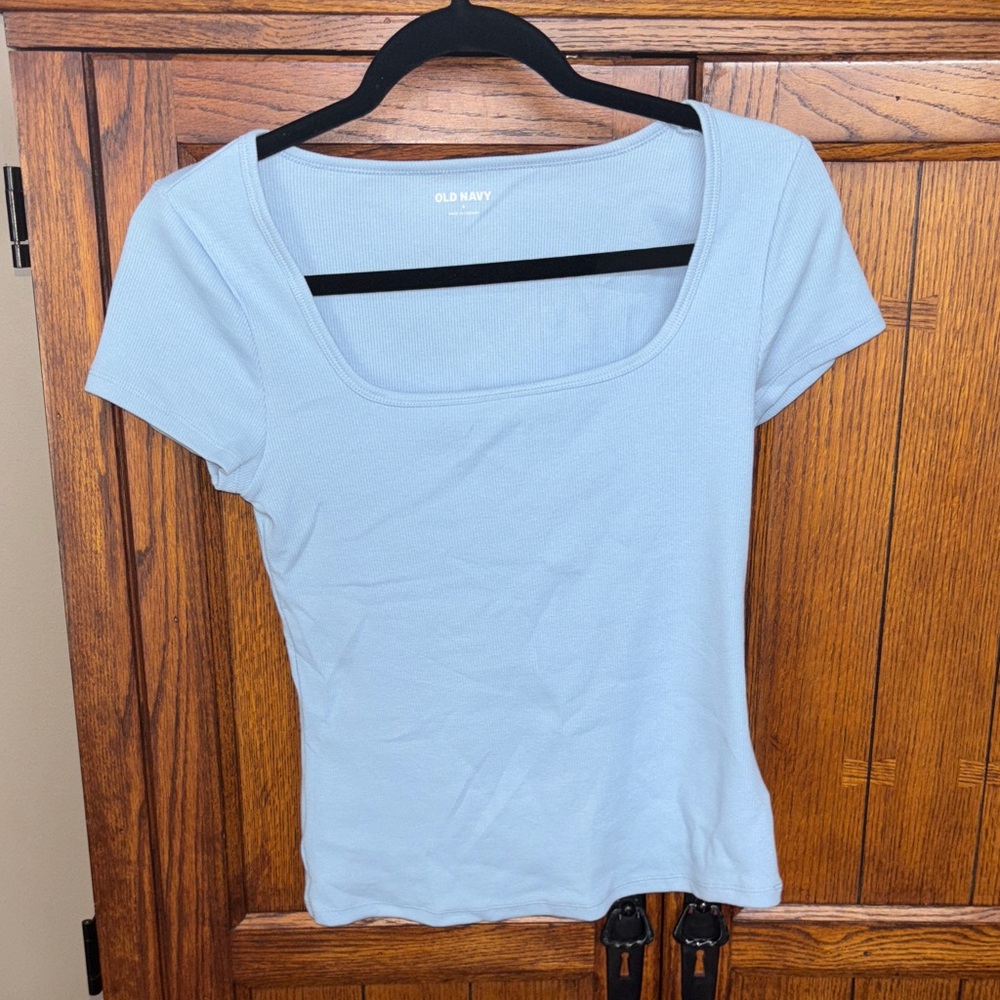 Old Navy Sky Blue Short Sleeve Tee